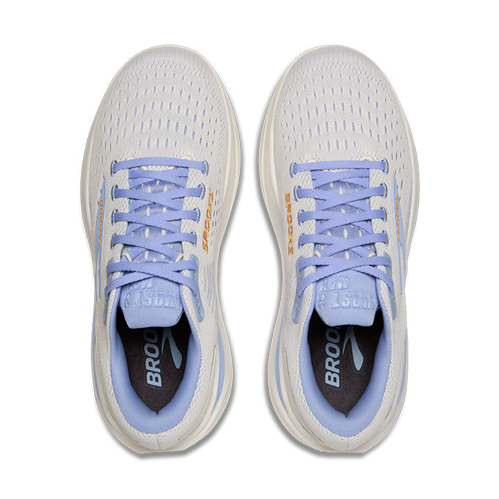 Brooks Ghost Max 3 Women's Running Shoes Coconut Blue Heron Orange