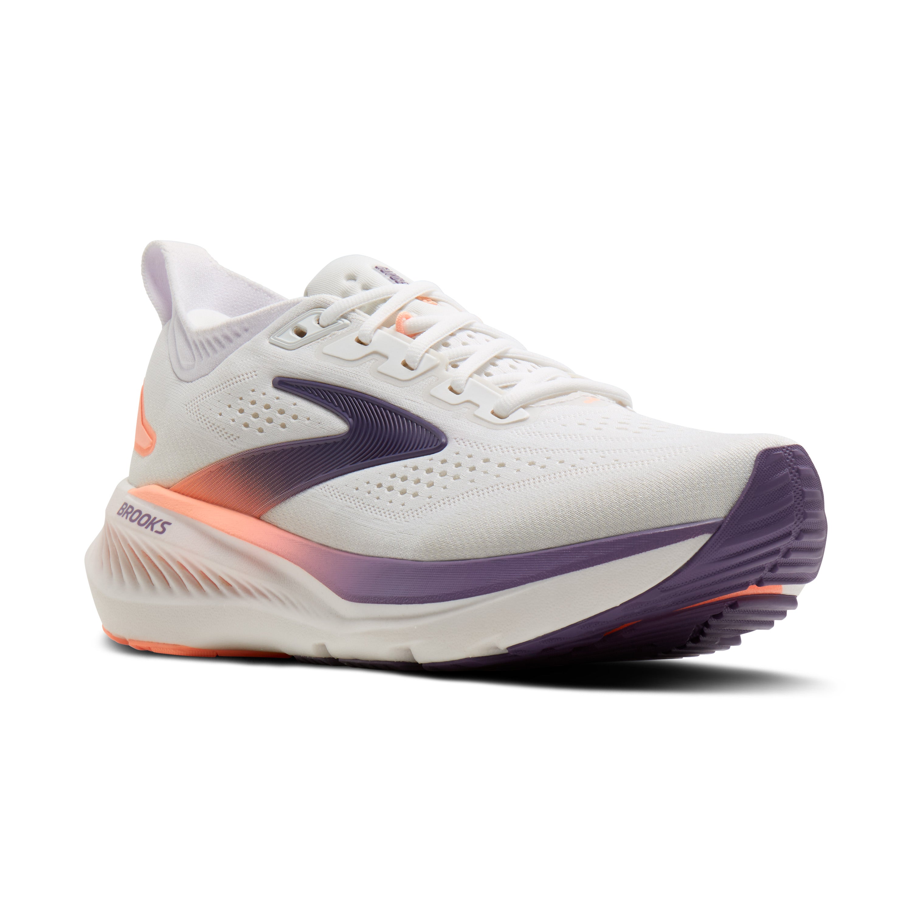 Brooks Glycerin 23 Women's Running Shoes White Mulled Grape