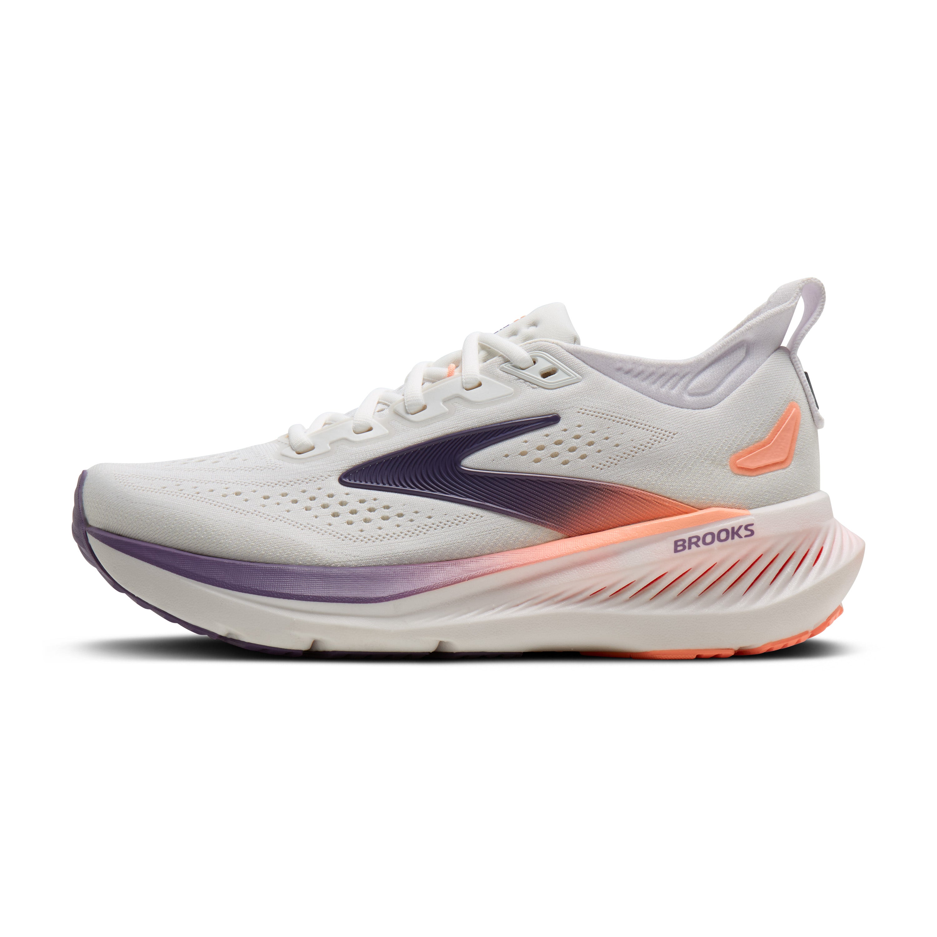 Brooks Glycerin 23 Women's Running Shoes White Mulled Grape