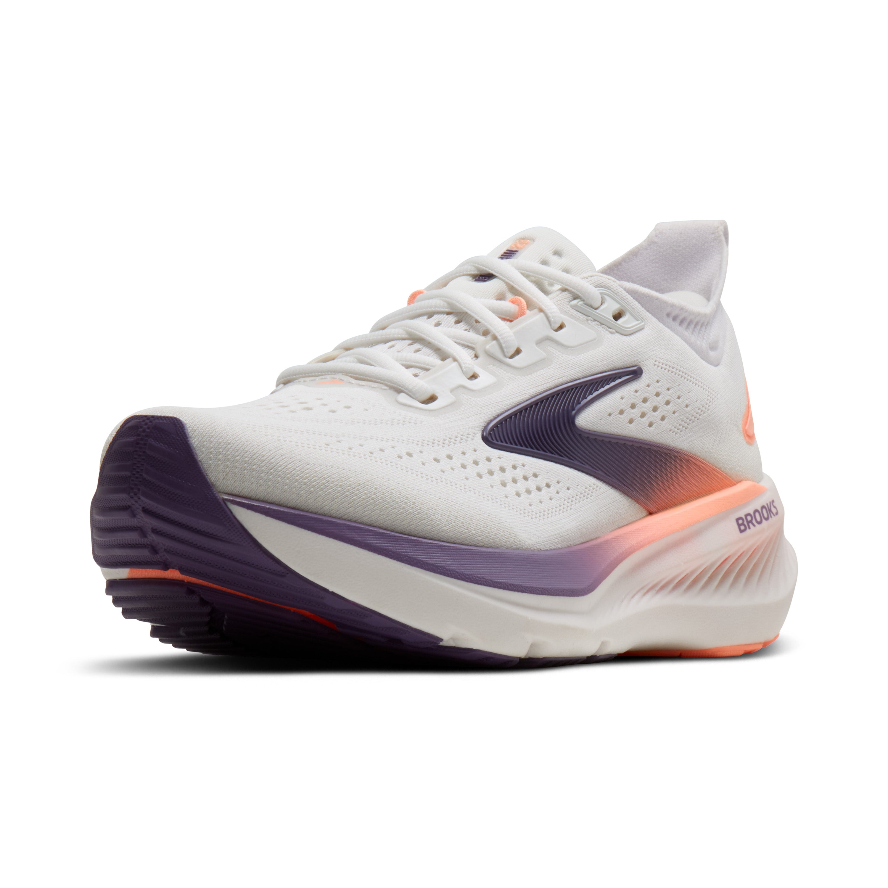 Brooks Glycerin 23 Women's Running Shoes White Mulled Grape