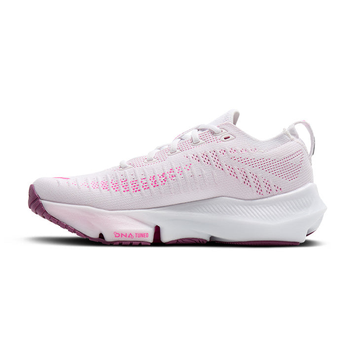 Brooks Glycerin Flex Women's Running Shoes White Cyber Pink
