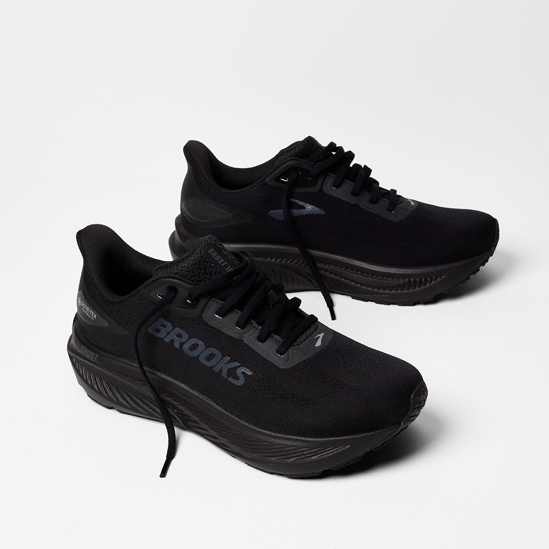 Brooks Ghost 18 GTX Gore Tex Men's Running Shoes Black