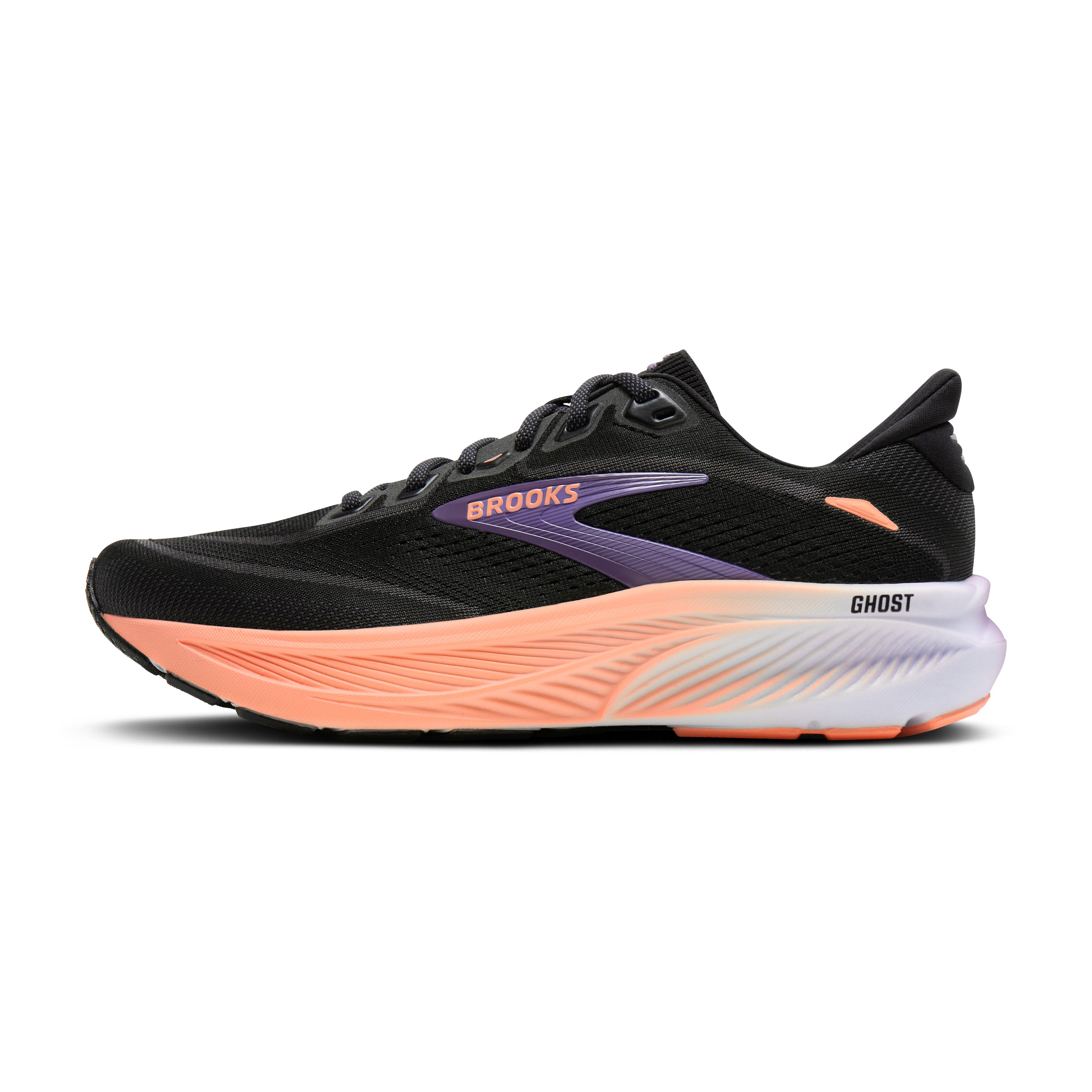 Brooks Ghost 18 Women's Running Shoes Black Mulled Grape