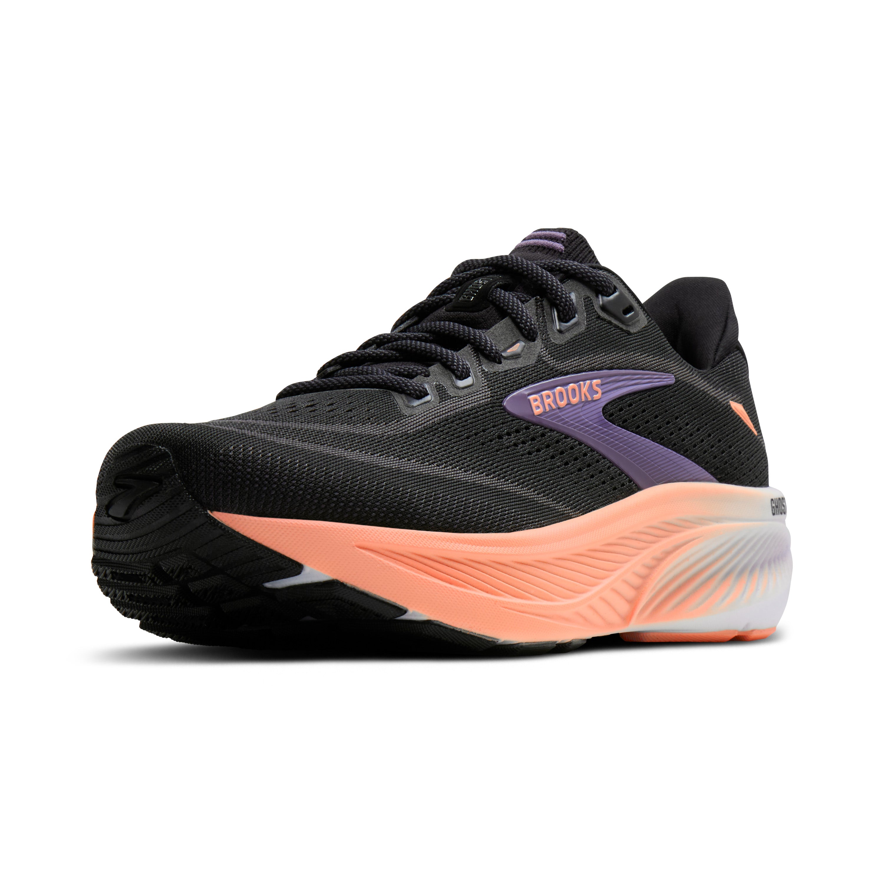 Brooks Ghost 18 Women's Running Shoes Black Mulled Grape