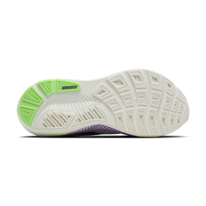 Brooks Ghost 18 Women's Running Shoes White Purple Hebe