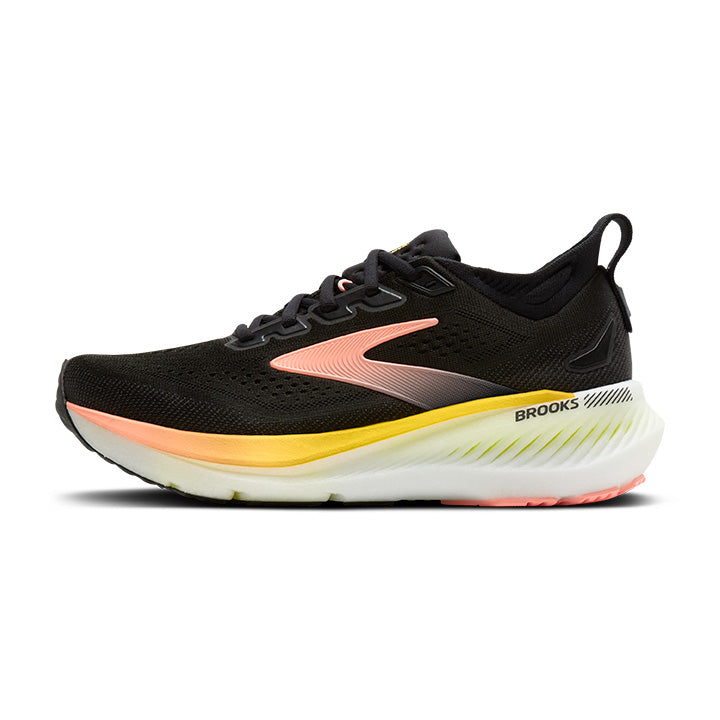 Brooks Glycerin GTS 23 Women's Running Shoes Black Peach