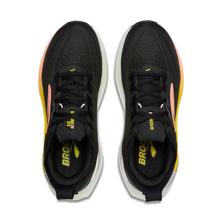 Brooks Glycerin GTS 23 Women's Running Shoes Black Peach