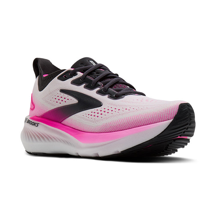Brooks Glycerin GTS 23 Women's Running Shoes White Pink