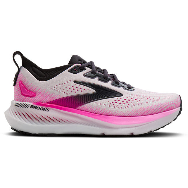 Brooks Glycerin GTS 23 Women's Running Shoes White Pink