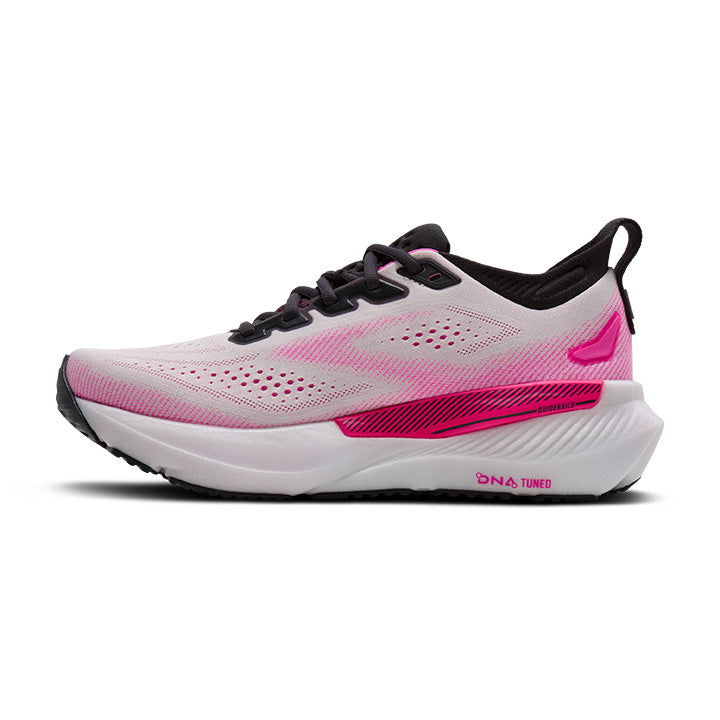 Brooks Glycerin GTS 23 Women's Running Shoes White Pink
