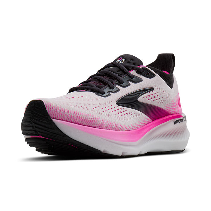 Brooks Glycerin GTS 23 Women's Running Shoes White Pink