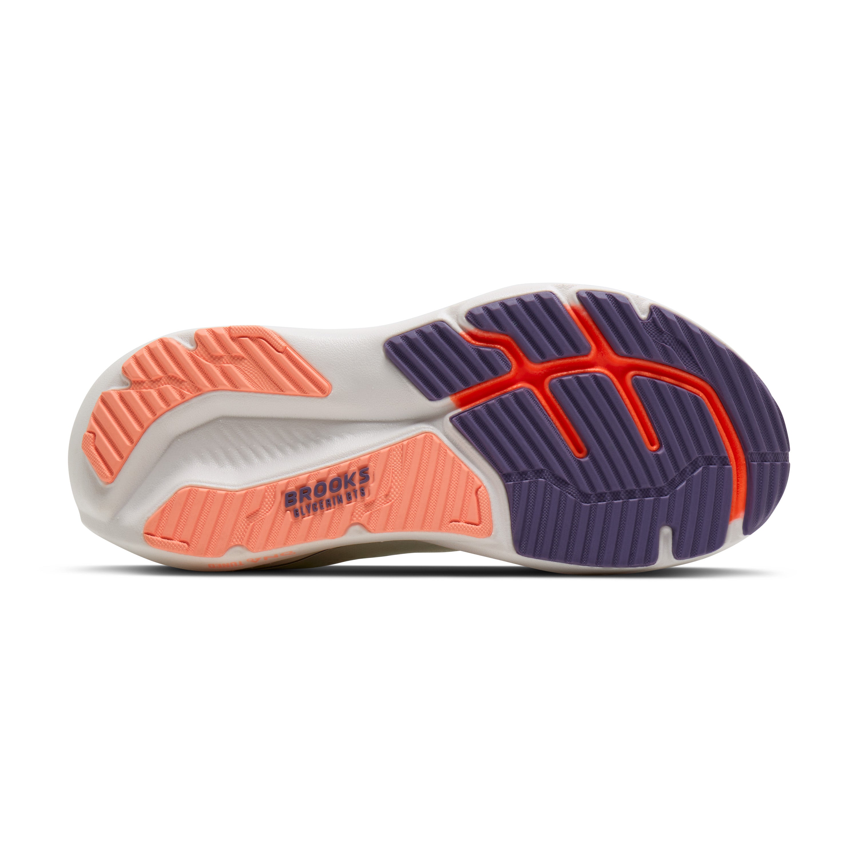 Brooks Glycerin GTS 23 Women's Running Shoes White Mulled Grape