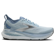 Light purple running shoe on a white background