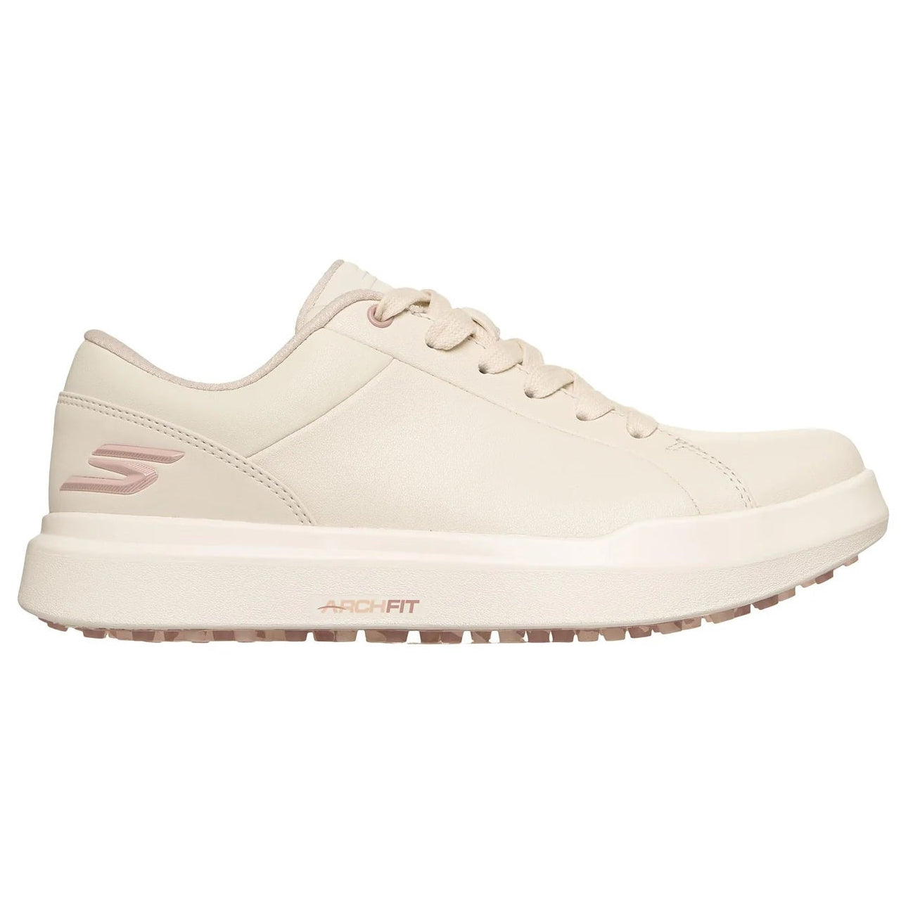 White sneaker on a white background