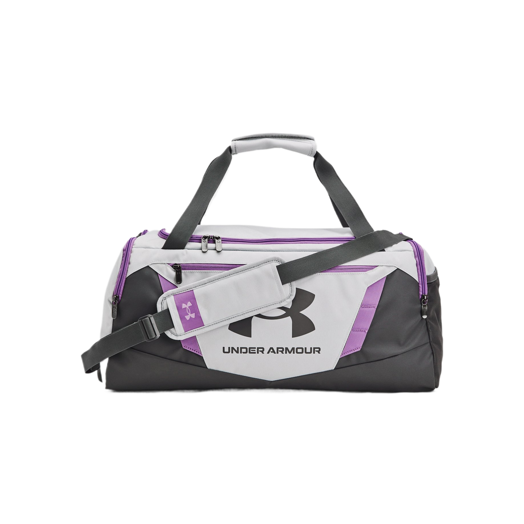 Under Armour Undeniable 5.0 Small Duffle Bag Grey Purple