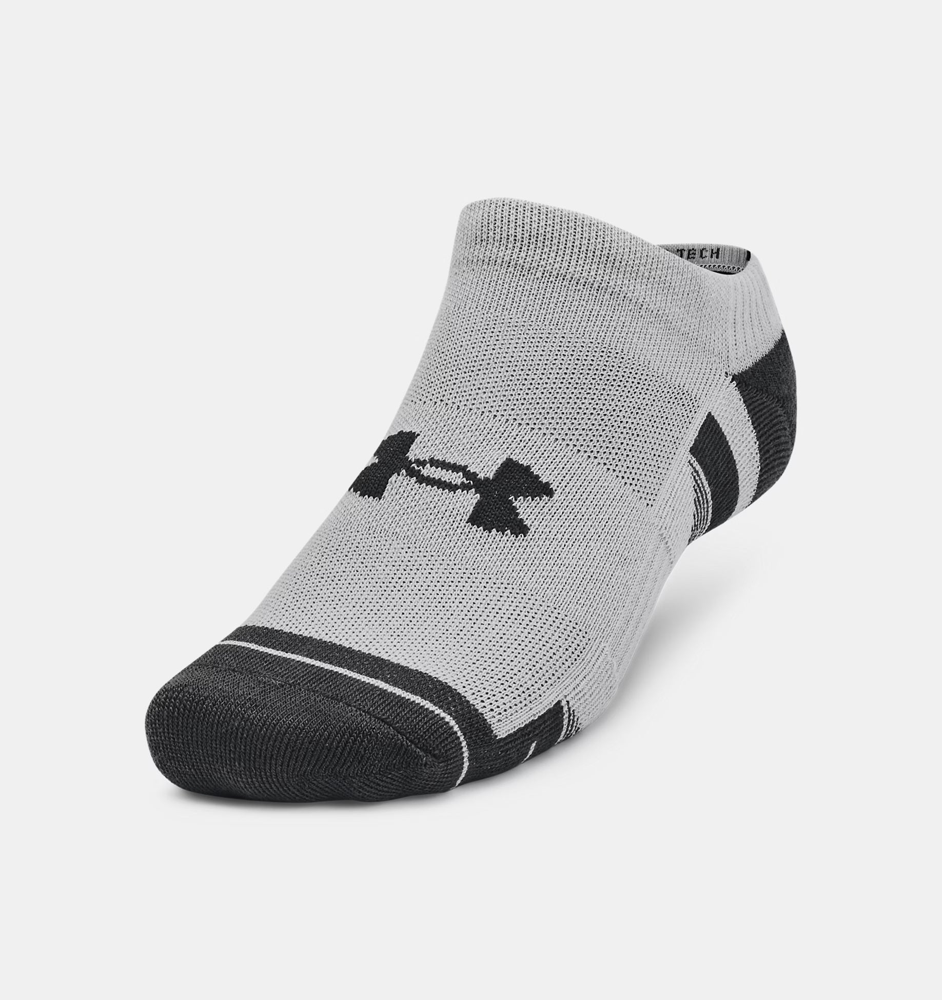 Under Armour Performance Tech Invisible Socks 3 Pack Multi