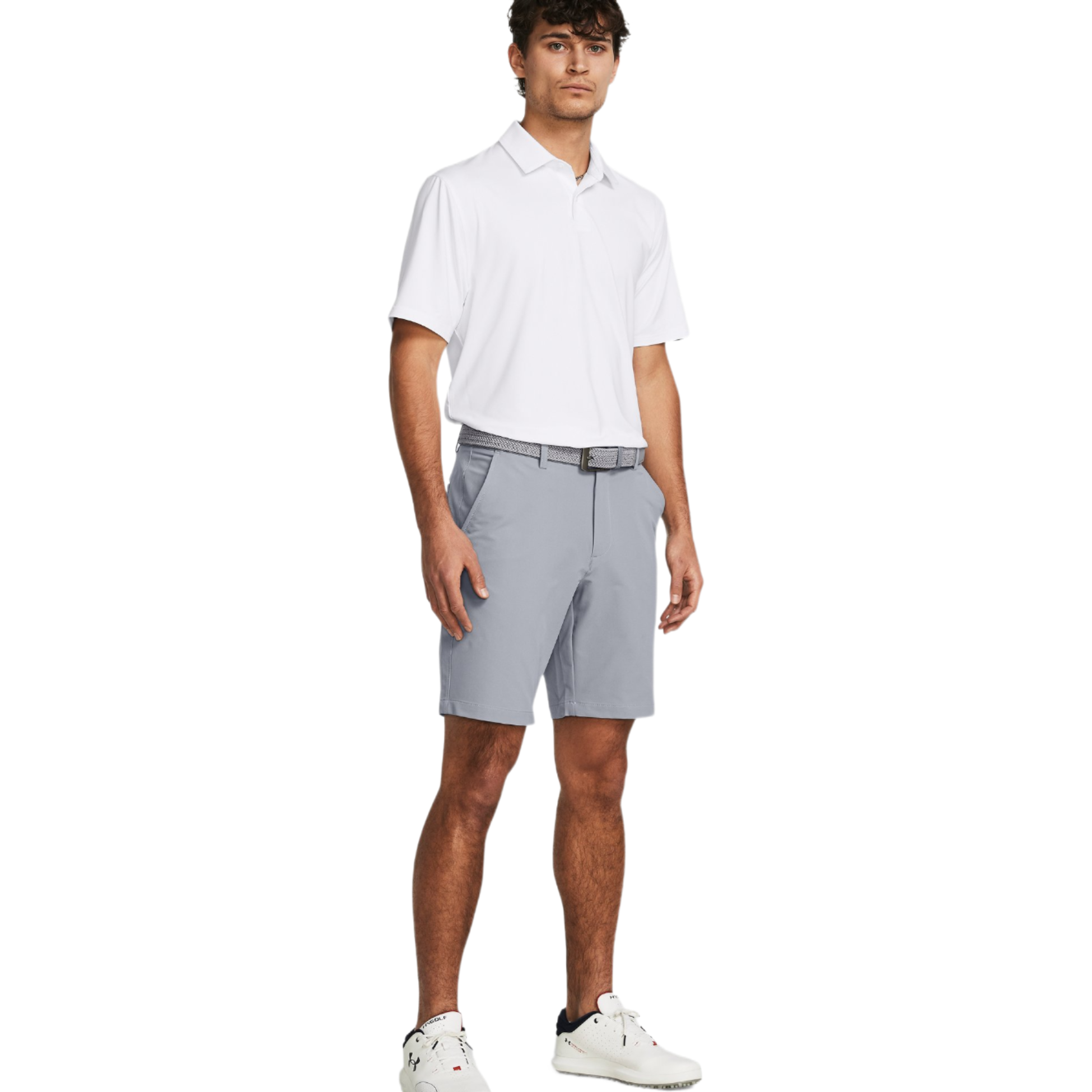 Under Armour Matchplay Tapered Golf Shorts Steel Grey