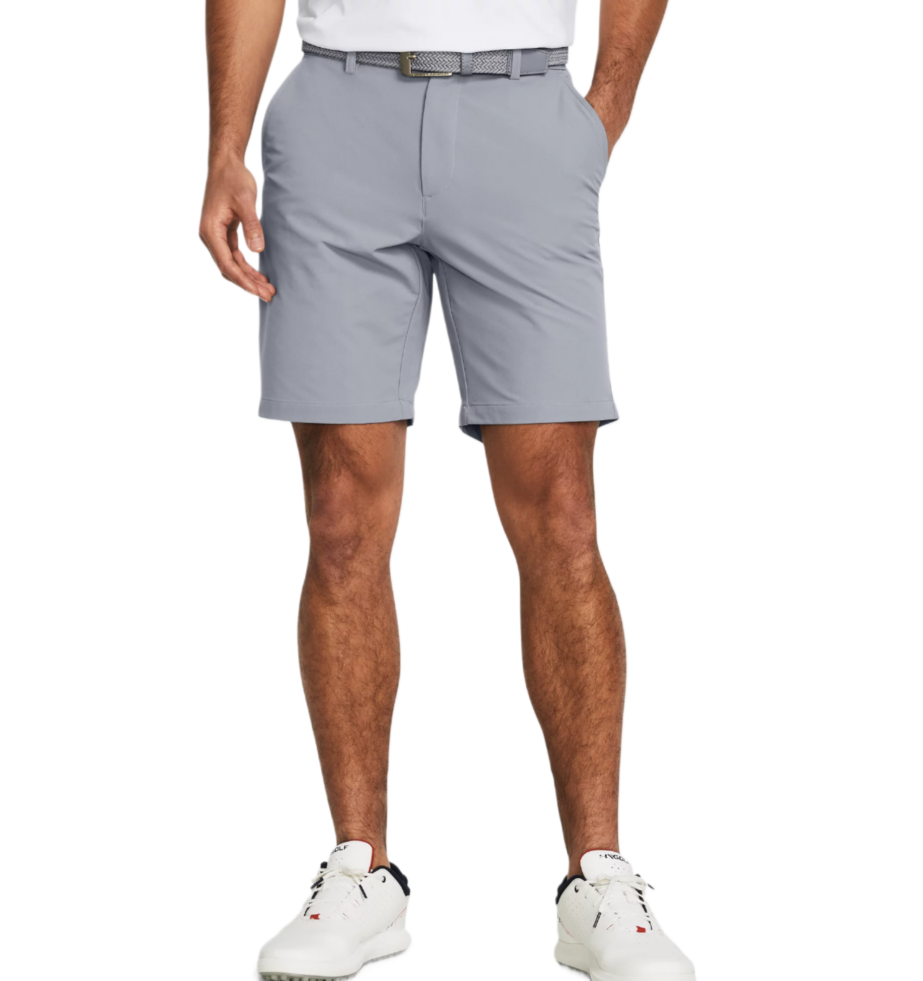 Under Armour Matchplay Tapered Golf Shorts Steel Grey