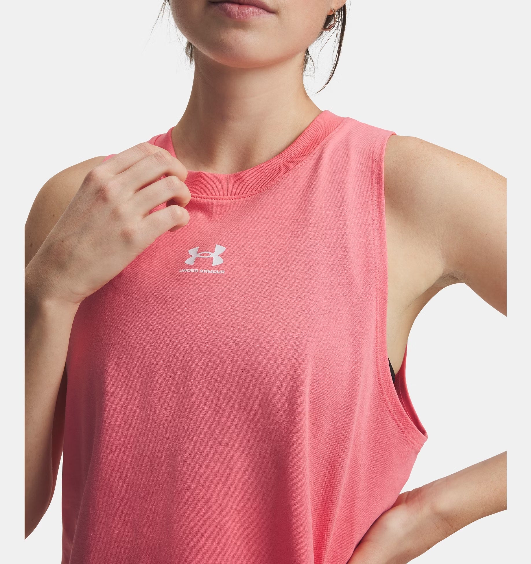 Under Armour Rival Women's Muscle Tank Pink