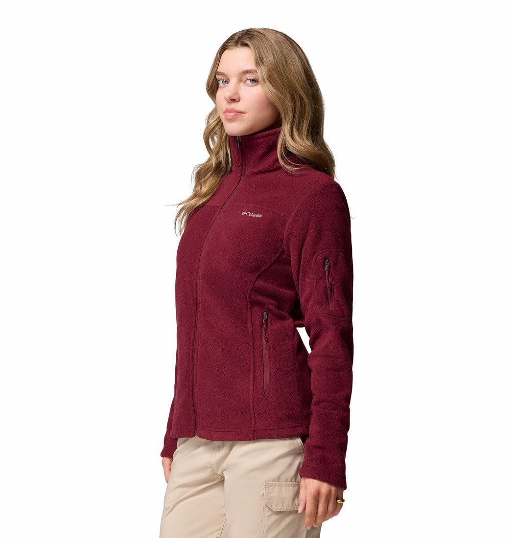 Columbia Women’s Fast Trek™ II Fleece Jacket Rich Wine