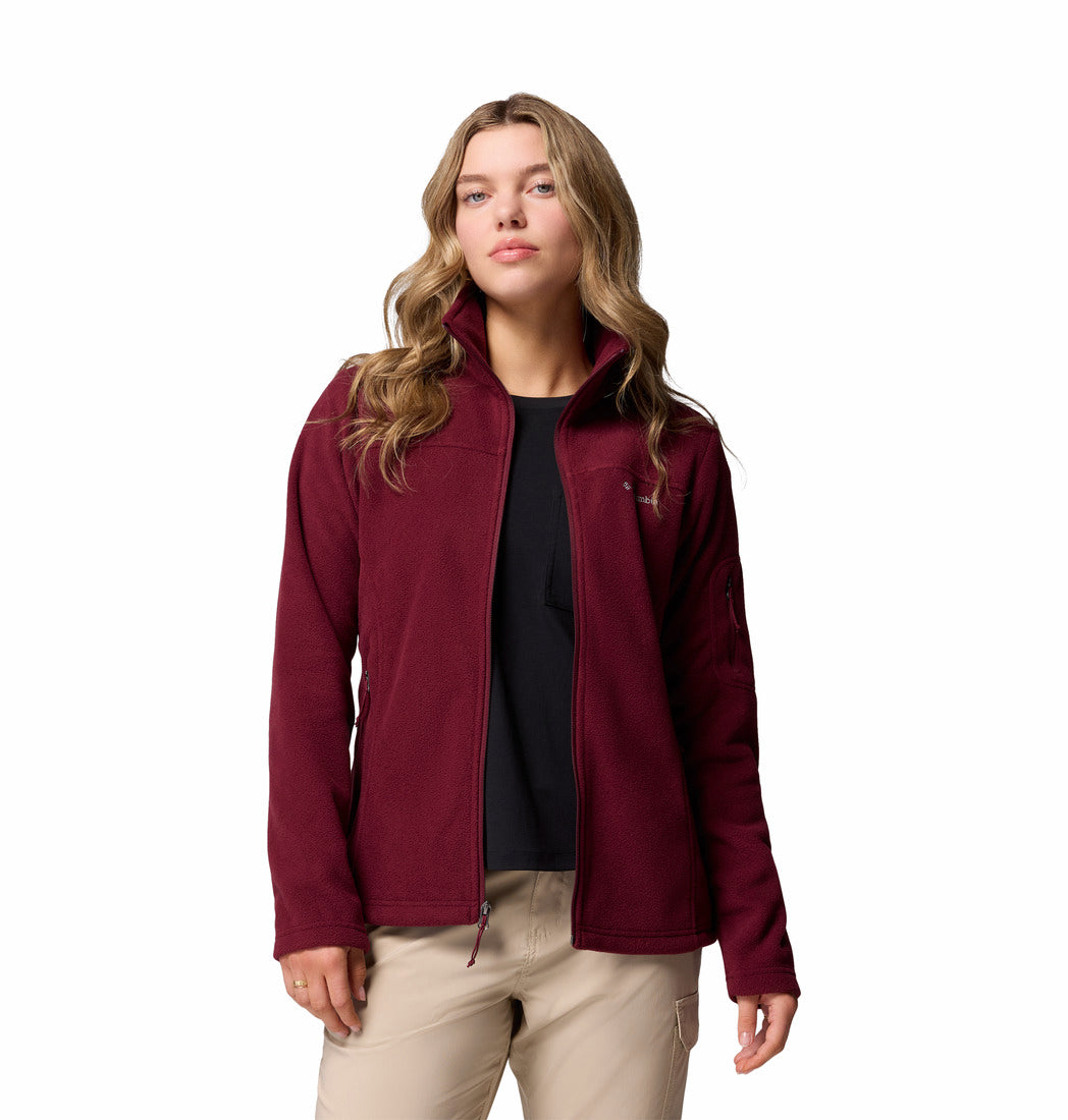 Columbia Women’s Fast Trek™ II Fleece Jacket Rich Wine