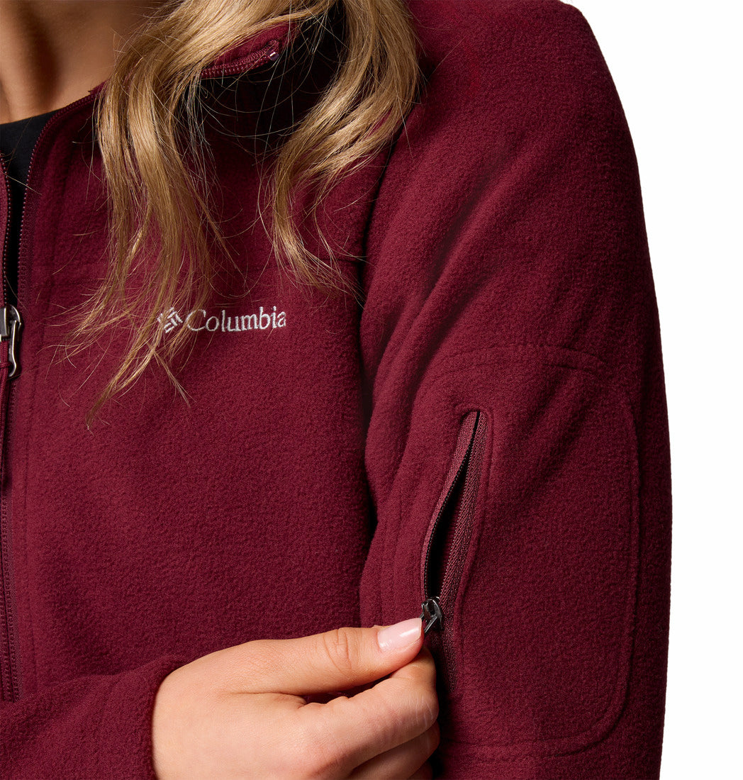 Columbia Women’s Fast Trek™ II Fleece Jacket Rich Wine