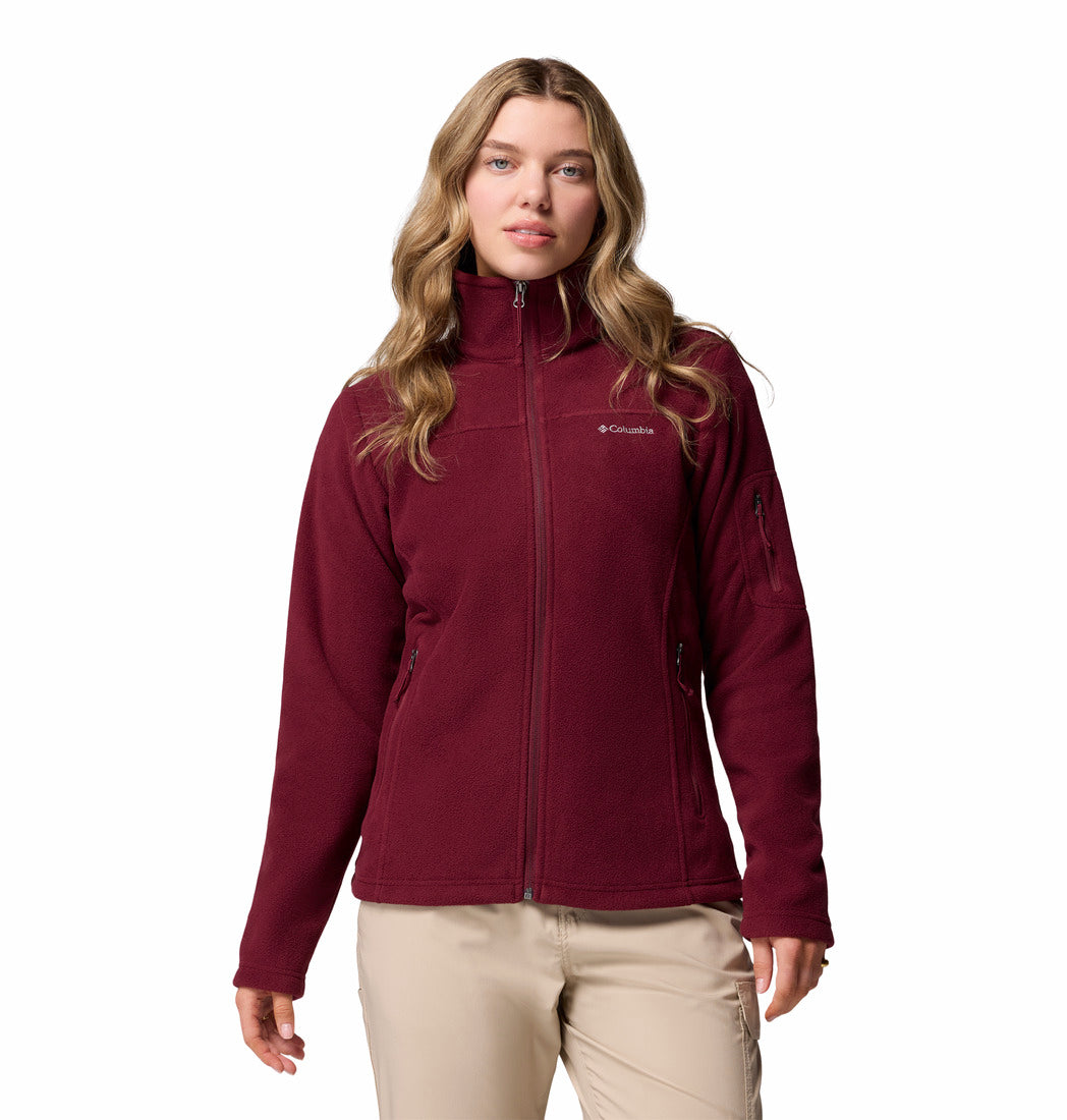 Columbia Women’s Fast Trek™ II Fleece Jacket Rich Wine
