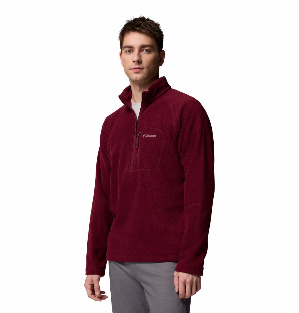 Columbia Fast Trek™ III Half Zip Fleece Pullover Rich Wine