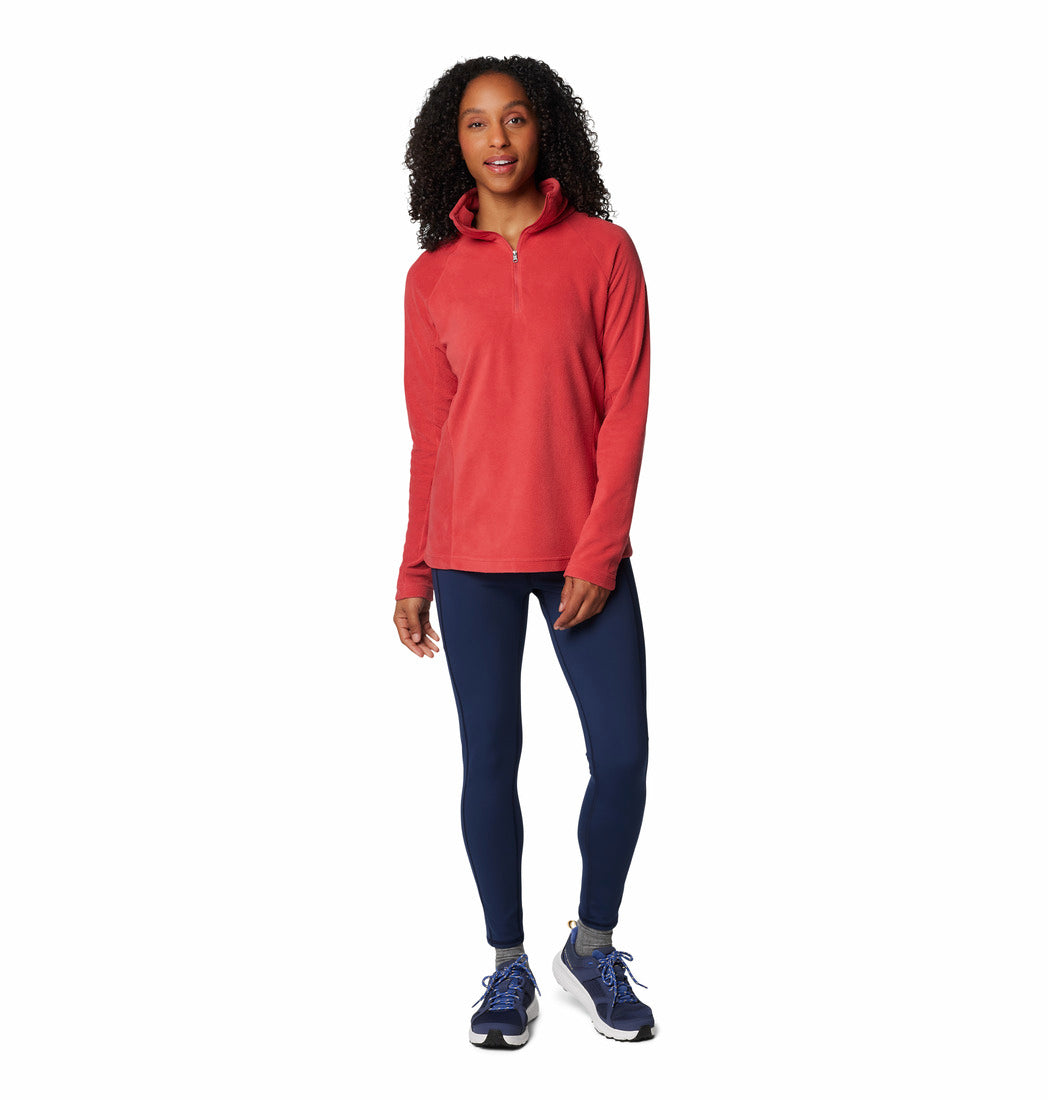 Columbia Women’s Glacial™ IV Half Zip Fleece Red