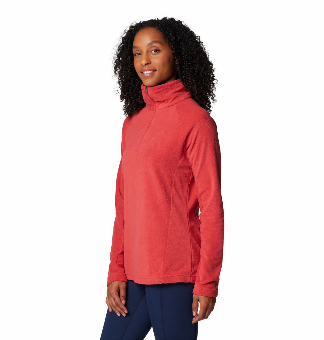 Columbia Women’s Glacial™ IV Half Zip Fleece Red
