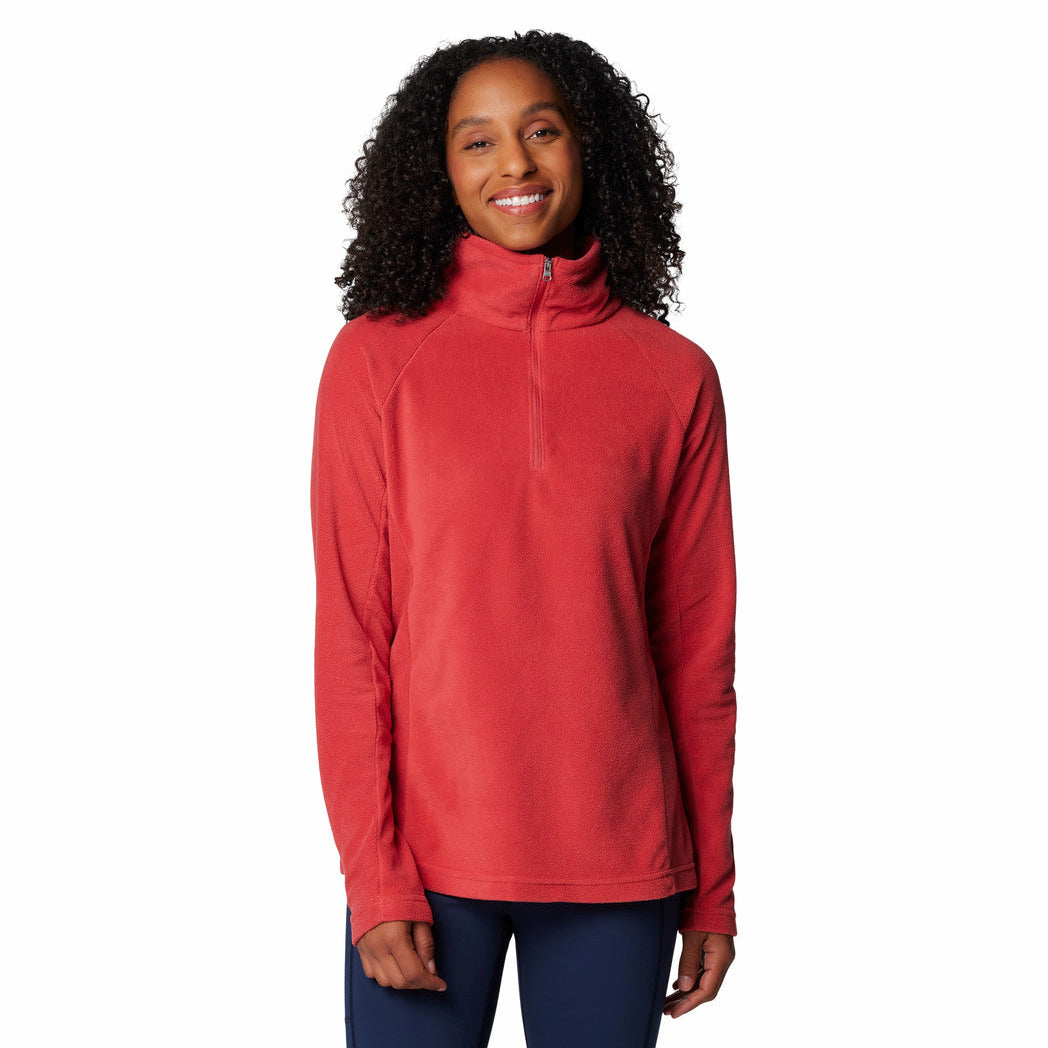 Columbia Women’s Glacial™ IV Half Zip Fleece Red