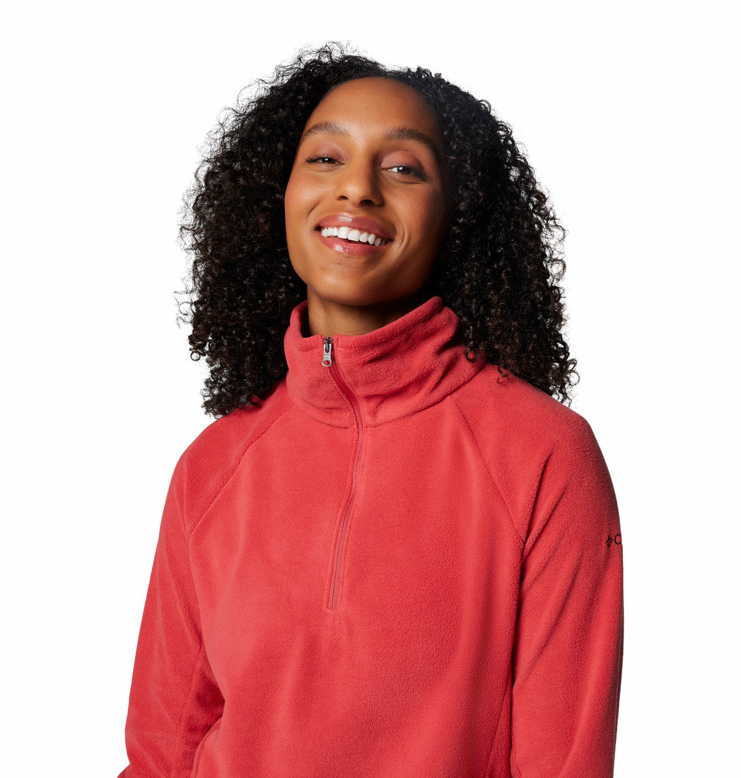 Columbia Women’s Glacial™ IV Half Zip Fleece Red