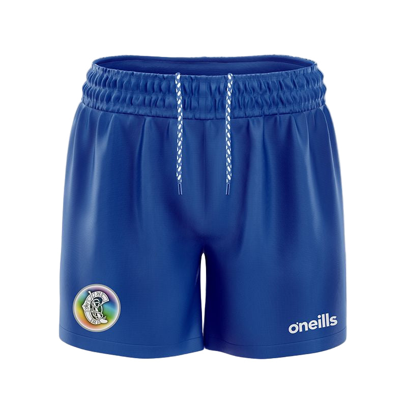 O'Neills Printed Camogie Shorts Royal