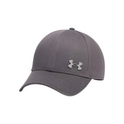 Gray cap with Under Armour logo on a light gray background