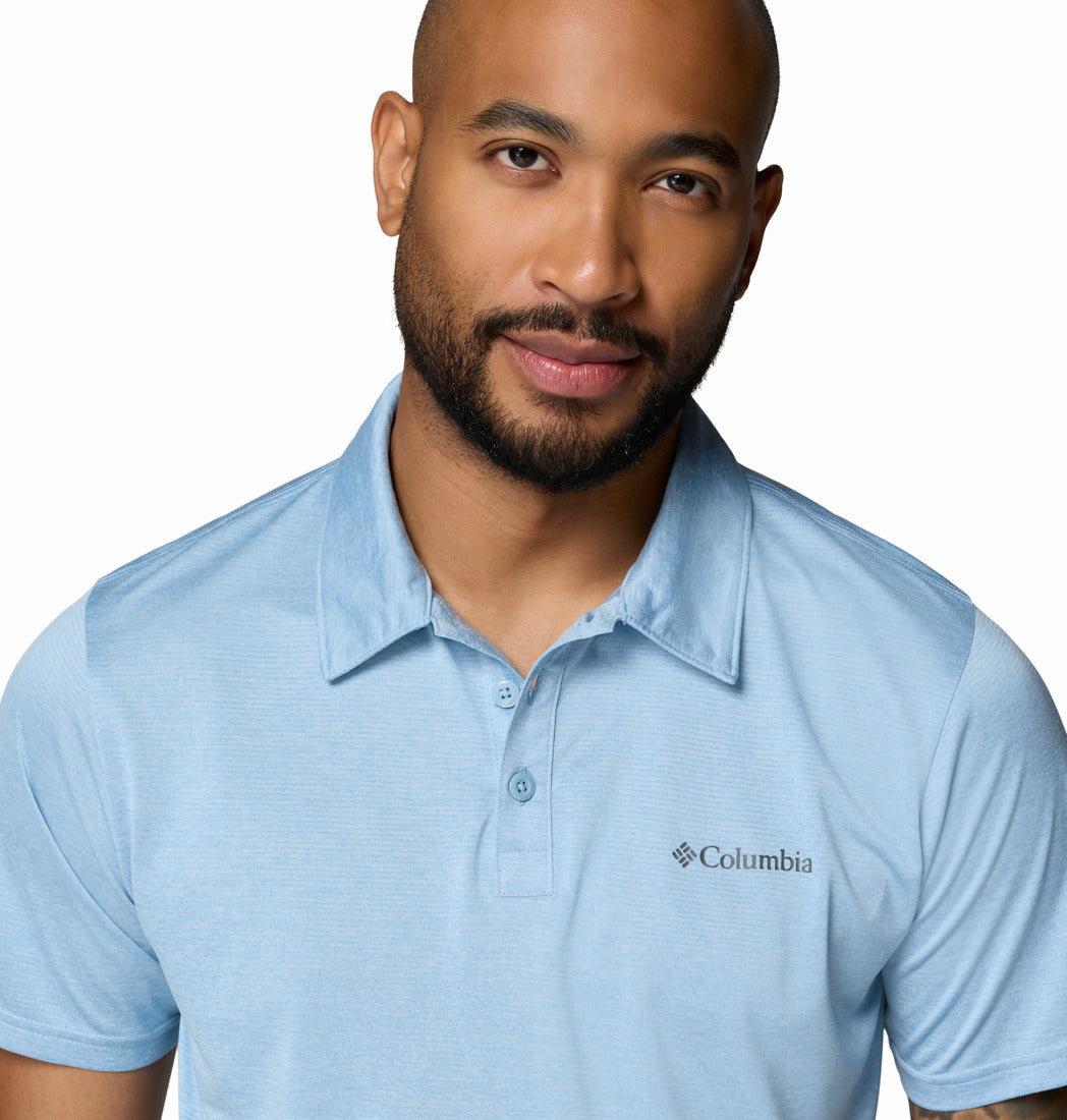 Columbia Hike™ Technical Polo Blue Heather