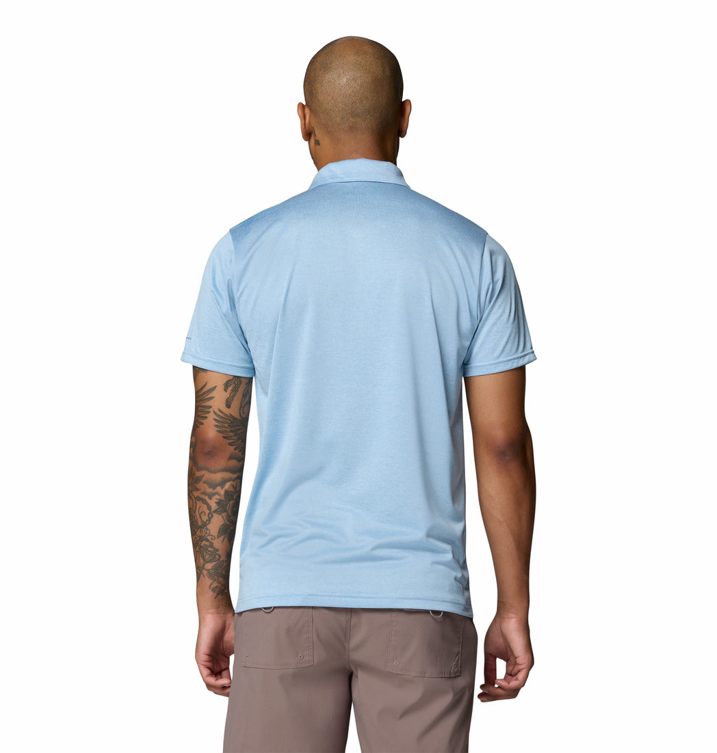 Columbia Hike™ Technical Polo Blue Heather