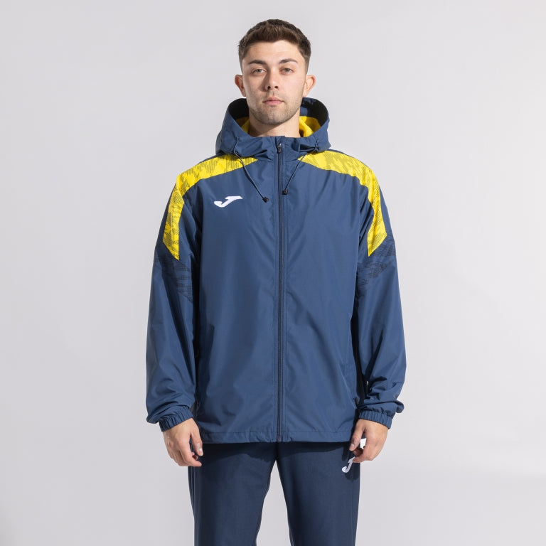 Joma Rain Jacket Champions VIII Navy Yellow