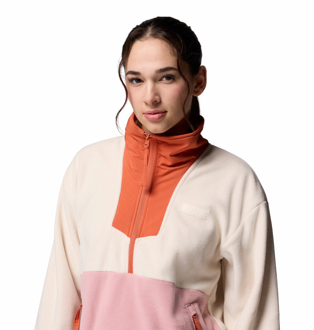 Columbia Women's Sequoia Grove™ Half Zip Fleece Chalk