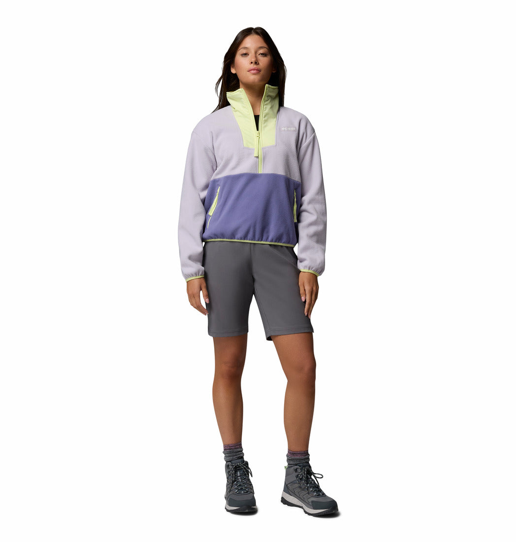 Columbia Women's Sequoia Grove™ Half Zip Fleece Lavender Citron