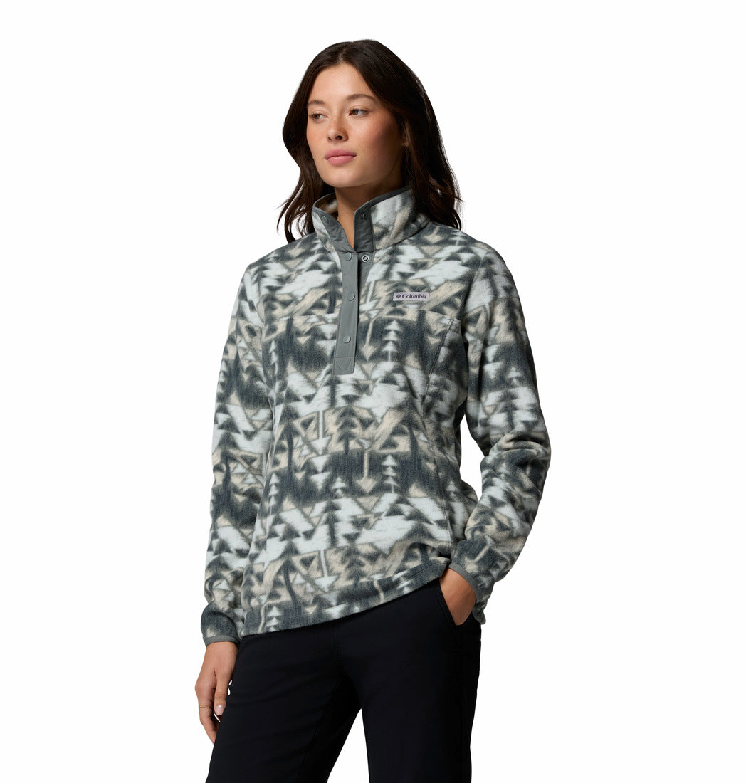 Columbia Women's Benton Springs™ Printed Half Snap Fleece