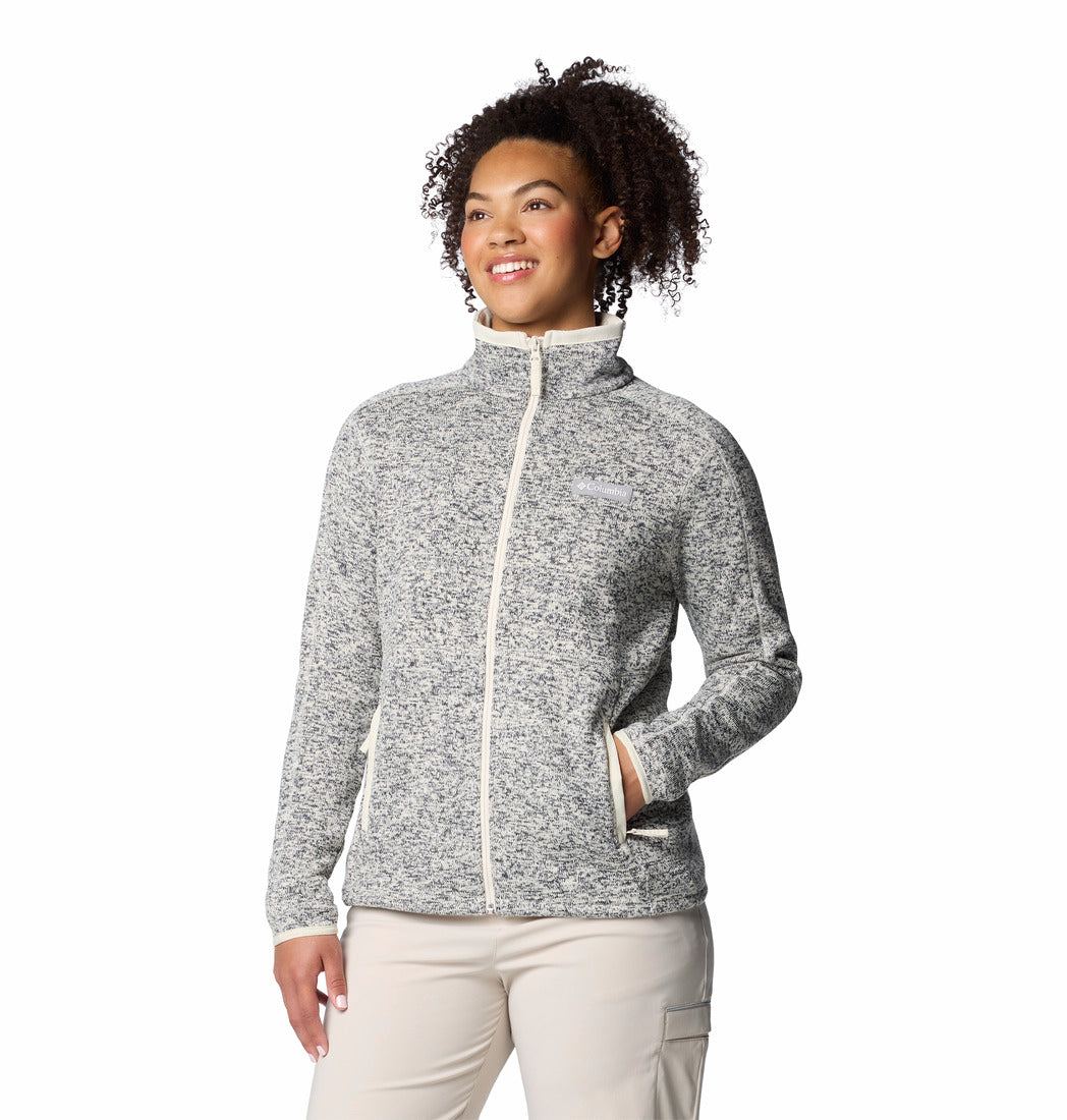Columbia Women's Sweater Weather™ II Fleece Jacket Chalk