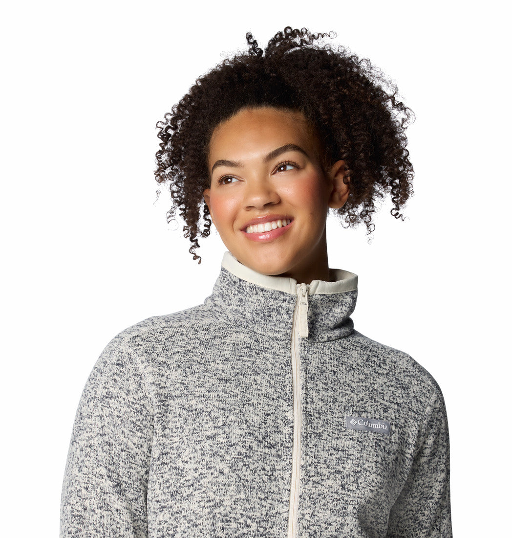 Columbia Women's Sweater Weather™ II Fleece Jacket Chalk