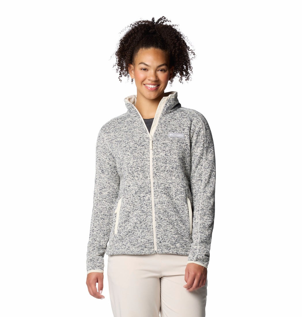 Columbia Women's Sweater Weather™ II Fleece Jacket Chalk