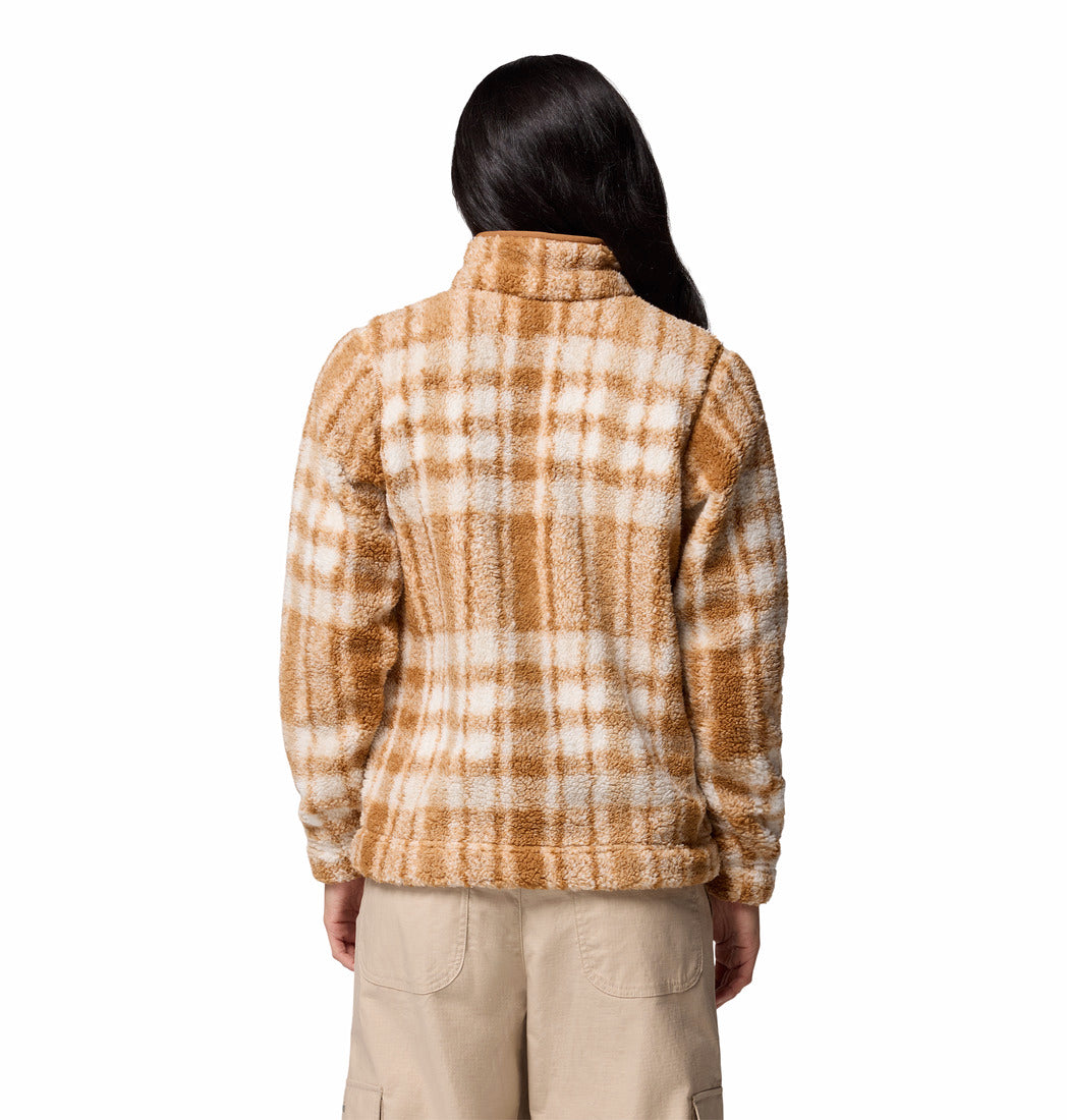 Columbia West Bend™ II Printed Sherpa Jacket Camel