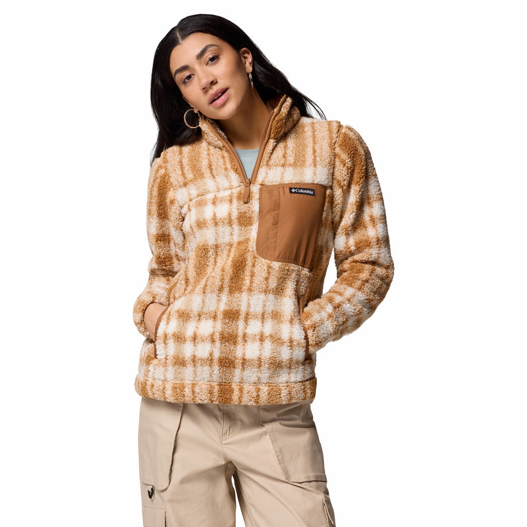 Columbia West Bend™ II Printed Sherpa Jacket Camel