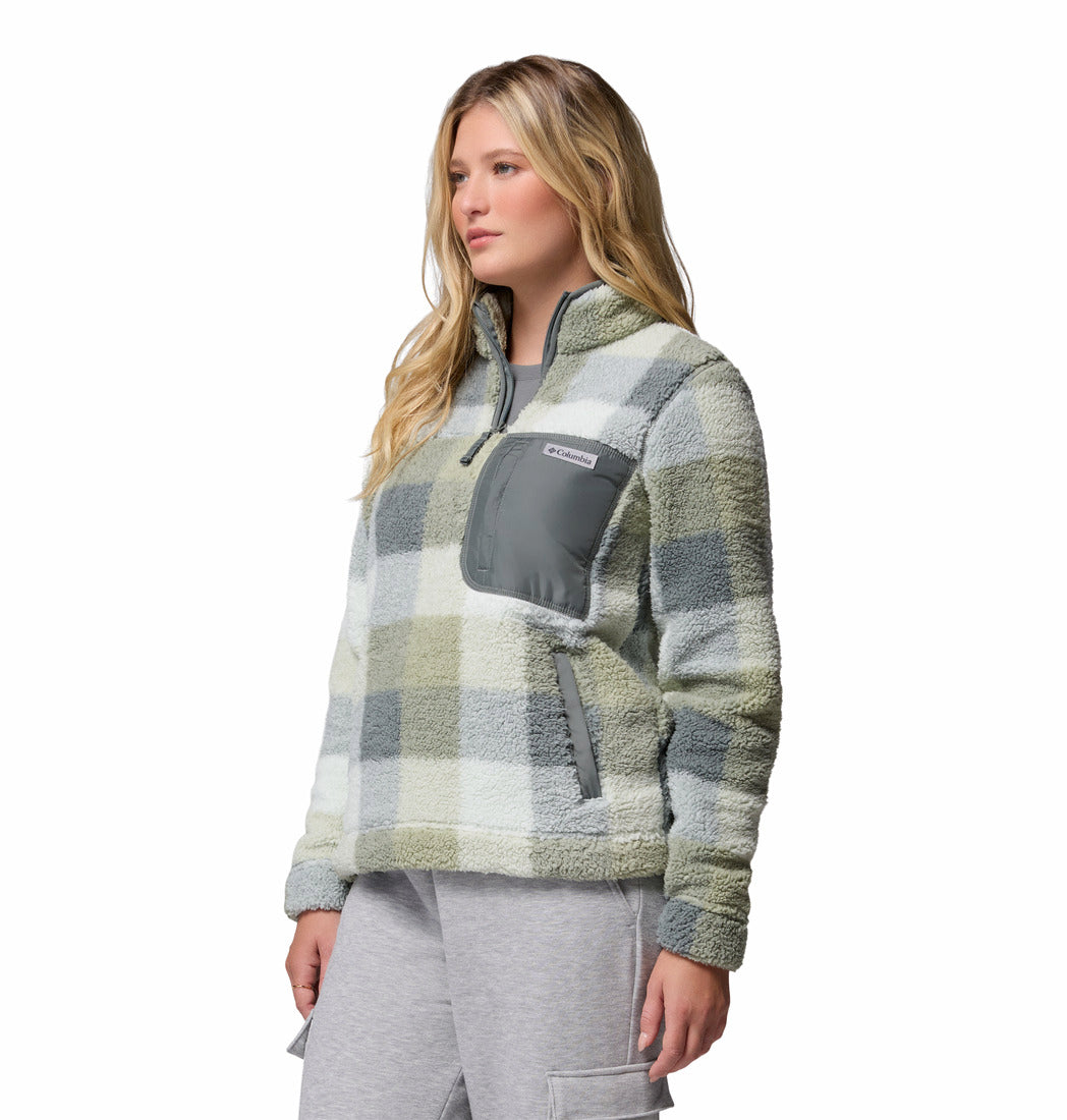 Columbia Women's West Bend™ II Sherpa Half Zip Fleece Sedona Sage