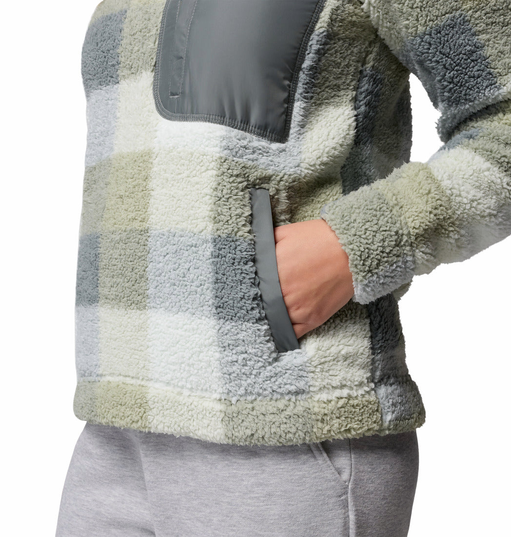 Columbia Women's West Bend™ II Sherpa Half Zip Fleece Sedona Sage