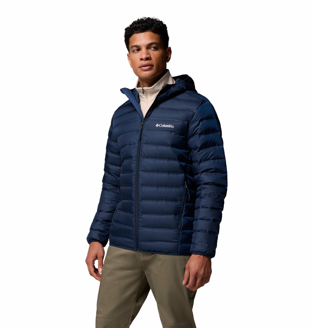 Columbia Men's Lake 22™ II Down Hooded Jacket Navy – Central