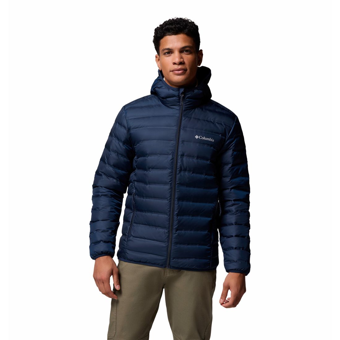 Columbia Men's Lake 22™ II Down Hooded Jacket Navy