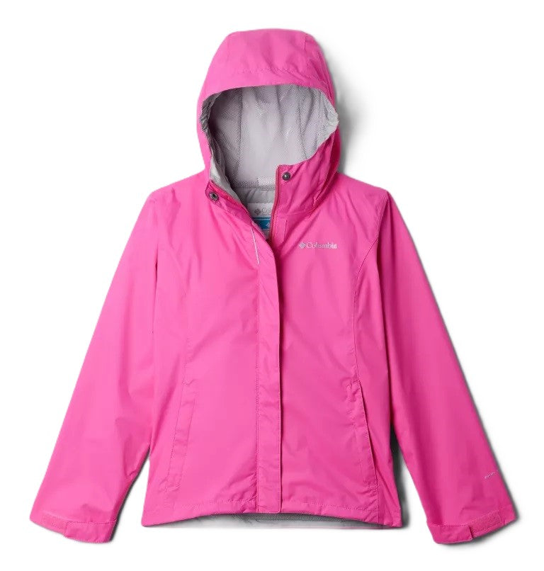 Columbia Girls' Arcadia™ II Waterproof Jacket Pink